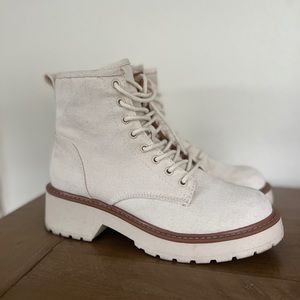 Madden Girl Combat Boots 7